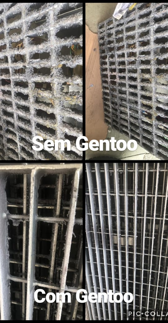 GENTOO COATING - APLICAÇÃO EM GRADES DE PINTURA